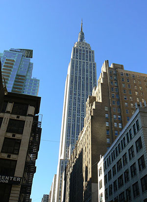 Нью Йорк.Эмпайер Билдинг. Самое высокое здание Нью Йорка.